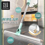 HUGO Floor Cleaning Water Broom / Magic Broom / 3in1 Wiper Broom / Multipurpose Magic Broom / Wiper 