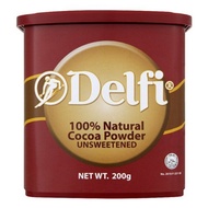 Delfi 100% Natural Unsweetened Cocoa Powder 200g
