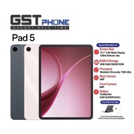OP Pad 5 (WiFi) (5G) 8GB Ram+256GB Rom (Original Malaysia Set) With Premium Gift
