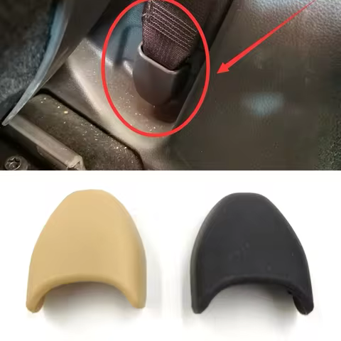 1Pc Seat Lap Belt Cover Anchor Cap Lid Decorative Cover Fit For Toyota Prado LC120 LC150 2003-2020 7