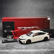 MotorHelix 1/18 Honda Civic Type-R FL5