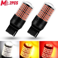 MileRush 2x 7440 7443 Bulb No Error Free T20 W21W W21/5W LED WY21W LED Bulbs Car Brake Reverse Light