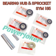 Sym VF3i 185 SYM185 - Front &amp; Rear Front/ Rear Housing Bearing Hub Tayar Tire Rim Spocket Spoket Sprocket Bush SYM 185