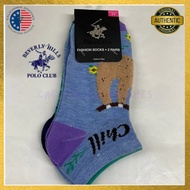 NEW BEVERLY HILLS POLO CLUB Women's Fashion Low Cut Socks (2 Pairs) Shoe Size 5-9