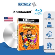 Minions: The Rise of Gru [4K Ultra HD + Bluray][LIKE NEW]  Blu Ray Disc High Definition