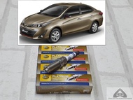 หัวเทียน แพลทตินัม Toyota Yaris Ativ ( 2017 - 2022 )   ชุด 4 หัว  ระยะการใช้งาน 60000 กม  :  Hella P