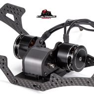 Gearbox Ultralight Dual Motor Transmission 48P Overdrive Dig Tiny Gearbox for 1/10 RC Crawler LCG Ch