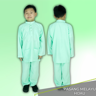 CY 346BM PASANG BAJU MELAYU PENGAWAS SEKOLAH AGAMA TAHFIZ KOSHIBO / Merah Jambu / Hitam / Biru / Hij