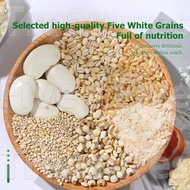 300g Five 5 White Multi Grain Oat 5 White Multi Grain Oat Mixed Instant Oatmeal 5 White Coix Seed Ya