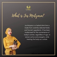 (Free Gift)Jamu Drink Mutyara/ Beauty / Women Health / Menses/Breastfeed/Fibroid/Postpartum/Confinem