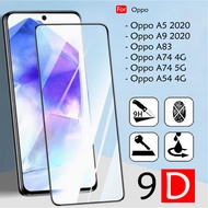 Carristo Oppo A5 2020 A9 2020 A83 A74 4G A74 5G A54 4G 95D Full Cover 9H Tempered Glass Screen Prote