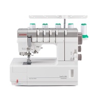 (1to1 free training)Janome Coverpro 3000P Professional,produces Top Coverstitch stitches and FineModeSwitchingMechanism