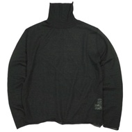 เสื้อไหมพรมคอเต่าทรงหลวม UNITED ARROWS รุ่น ALP/P 1513-199-4798 ขนาดฟรีไซส์ สีดำ [มือสอง] [UNITED AR