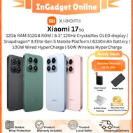 [Promo] Xiaomi 17 5G 512GB ROM | Snapdragon 8 Elite Gen 5 | 6.3" CrystalRes OLED display | Original