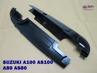 "BLACK" CHAIN CASE SET Fit For SUZUKI A100 AS100 A80 AS80  #บังโซ่ สีดำ