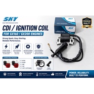 SKY CDI Ignition coil GX160 GX200 ET2500 ET3000 BLACK