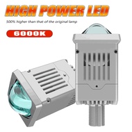 LED Dual Optical Lens Non-destructive Installation H4 H7 LED Car Laser Headlight 9005 Projector Head