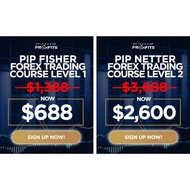 [2021 Updated] Piranha Profits Forex Level 1 : Pip Fisher  and Level 2 : Pip Netter Adam Khoo