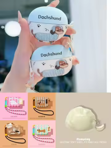 Earphone Protective Case Silicone for Freeclip2 se4 Dog Sausage Clip Freebuds6i 5 pro 4 3 5i 7i Box 