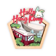 香港景點磁石貼 - 山頂纜車