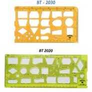 BUTTERFLY Flowchart Ruler BT2020 Template Ruler Mold Ruler