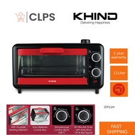 Khind OT11H Electric Oven 11L Special Steam Function OT-11H