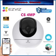 EZVIZ C6 2K+ 4MP Human & Pet Voice Detection 2.4GHz + 5GHz Dual Band 5G CCTV WiFi Waving-Hand Contro