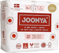Joonya Baby Diapers **New Range** - NonToxic, Eco-Friendly, Ultra Slim, Overnight Use - Made in Denm