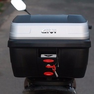 Givi Box Mounted Behind B32N Motorcycle - Genuine 2 Year Warranty