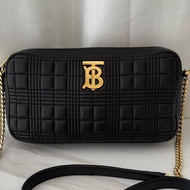巴寶莉 Burberry 黑金 lola 相機包 🈚附件