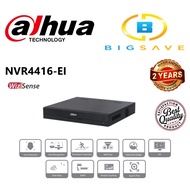 DAHUA 16CH / 16 CHANNEL NVR4416-EI 1.5U 4HDDS WIZSENSE NETWORK VIDEO RECORDER