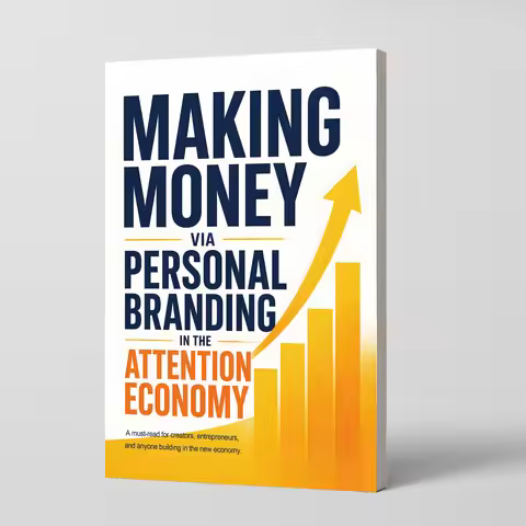Making Money via Personal Branding in the Attention Economy Book, Practical Business and Marketing G