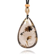 【正佳珠寶】金鈦晶 頂級茶棕 母礦金花鈦 33.7g 鈦晶水滴 金鈦晶