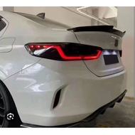 HONDA CITY GN2 2020-2024 M4 STYLE REAR TRUNK SPOILER DUCKTAIL M4 SPOILER FOR CITY SPOILER ABS NEW CI