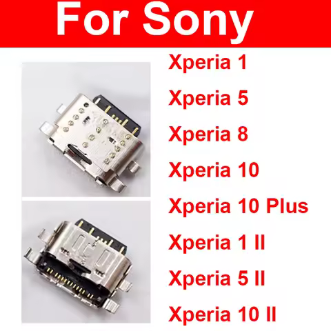 Micro USB Charging Port For Sony Xperia 1 5 8 10 10 Plus Xperia 1 II 5 II 10 II Mini Tpye C USB Char