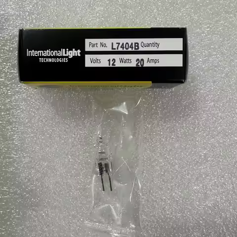 Original Lamp For ILT L7404B 12V20W ,Vital Micro Microlab Chemistry Analyzer Replace L7404 12V 20W