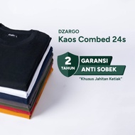 Dzargo - KARIA (Basic Tee) - Men's Plain T-Shirt Premium Combed Cotton (Black, White, Maroon, Navy, 