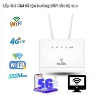 Wireless Router Install SIM, 4G/5G WIFI Transmitter Version, 3 Lan Ports, Wireless Wifi Router