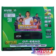 Promo Receiver KVISION Optus 66 HD GOL K-VISION Murah
