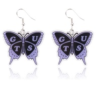 Olivia 𝑮𝒖𝒕𝒔 𝑾𝒐𝒓𝒍𝒅 𝑻𝒐𝒖𝒓 Concert Earrings Acrylic Purple Butterfly Earrings Dangle Olivia Album Inspir