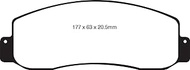 EBC Brakes ED91777 Brake Pad