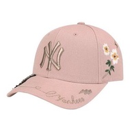 可換物 🇰🇷YSM韓國 MLB 洋基 粉紅 蜜蜂 刺繡 花 粉 蝴蝶 刺繡 淺粉 NY 金字 棒球帽