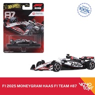 Hot Wheels Premium F1 2025 MoneyGram Haas F1 Team 87
