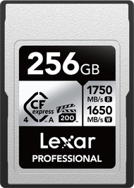Lexar® Professional SILVER CFexpress™ 4.0 Type A 記憶卡 256GB