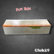 Fun box Fingerboard Finger Skateboard Fingerboard 34mm