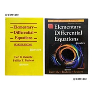 Elementary Differential Equation