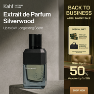 NEW! Kahf Silverwood Extrait de Parfum 50 ml - Oracle Series - Long-lasting Signature Fragrance (EDP
