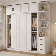 Wardrobe, Home Bedroom, Modern Minimalist Small Unit Storage Cabinet, Economical Children's Sliding 