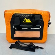 美國 ARCTIC ZONE 橙色尼龍布 手提 斜咩袋