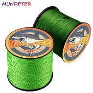 MUNDETER X12 300M 12 Strands Braided Fishing Line PE Line Precision Braided Fiber